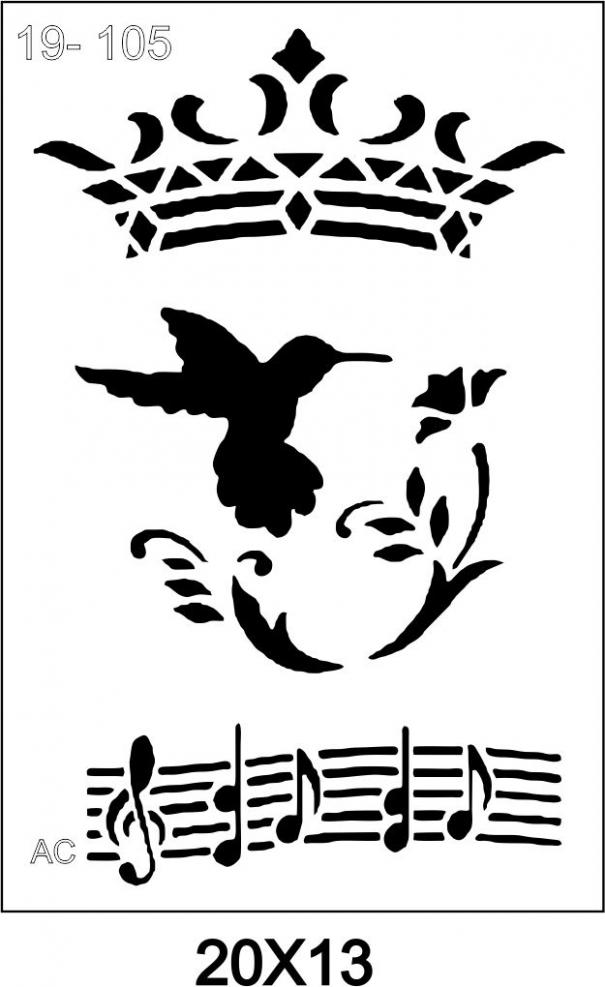 Stencil VARIADOS 19Fl105