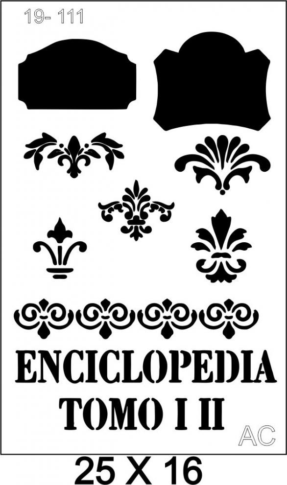 Stencil VARIADOS 19VAR111