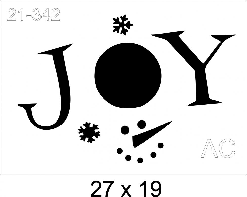 Stencil Joy 21-342