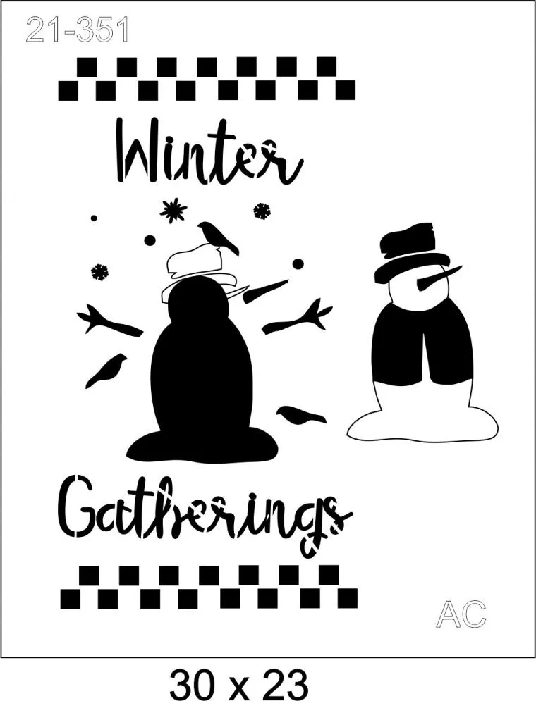 Stencil Winter 21-351