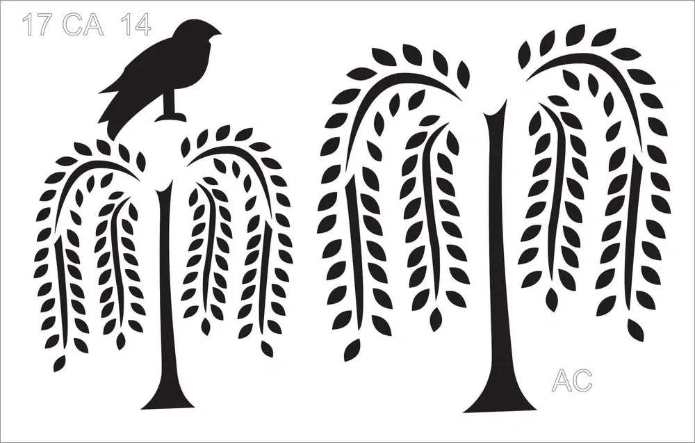 Stencils Árvore  country    17ca014