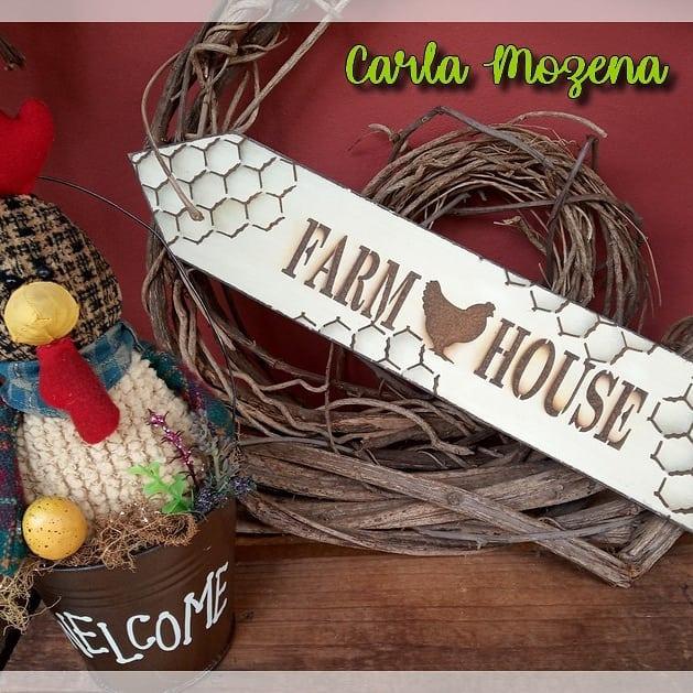 Stencils  FARM HOUSE 20CA093