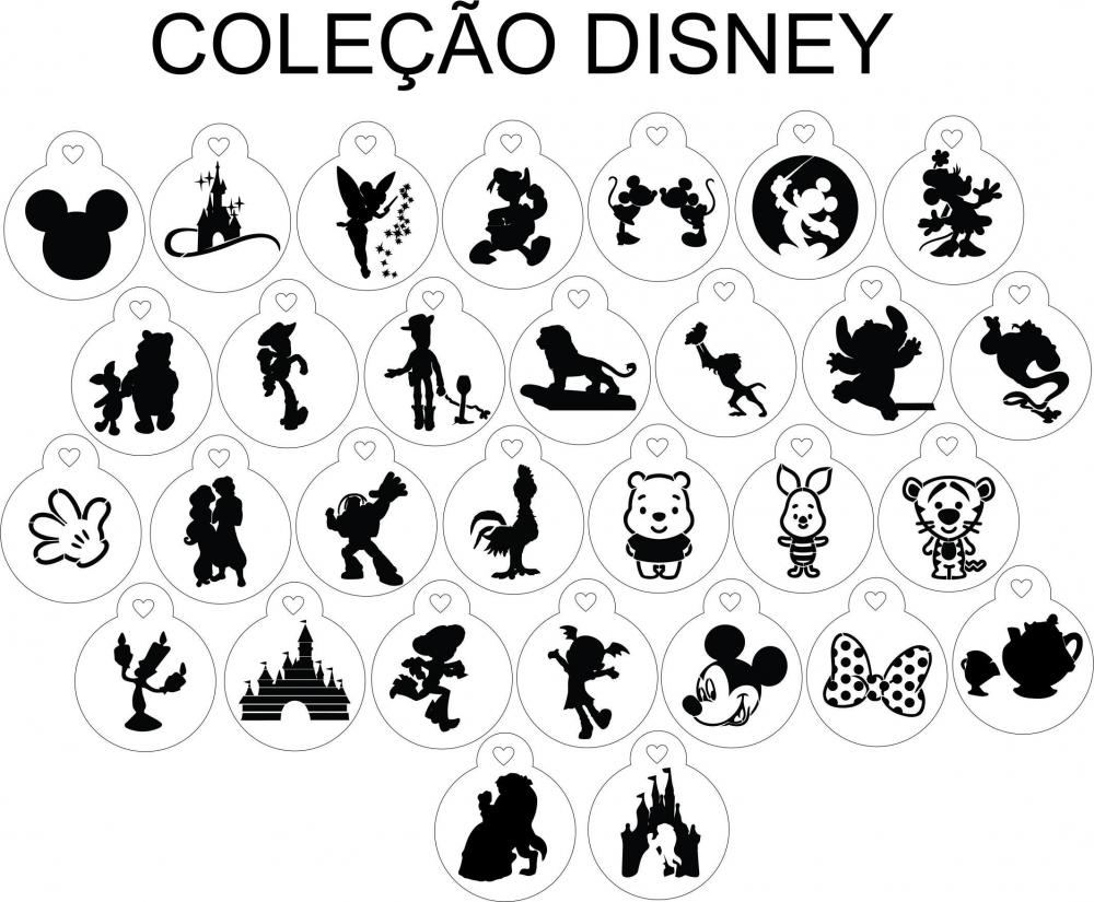 Stencils em miniatura DISNEY REF:  23min001
