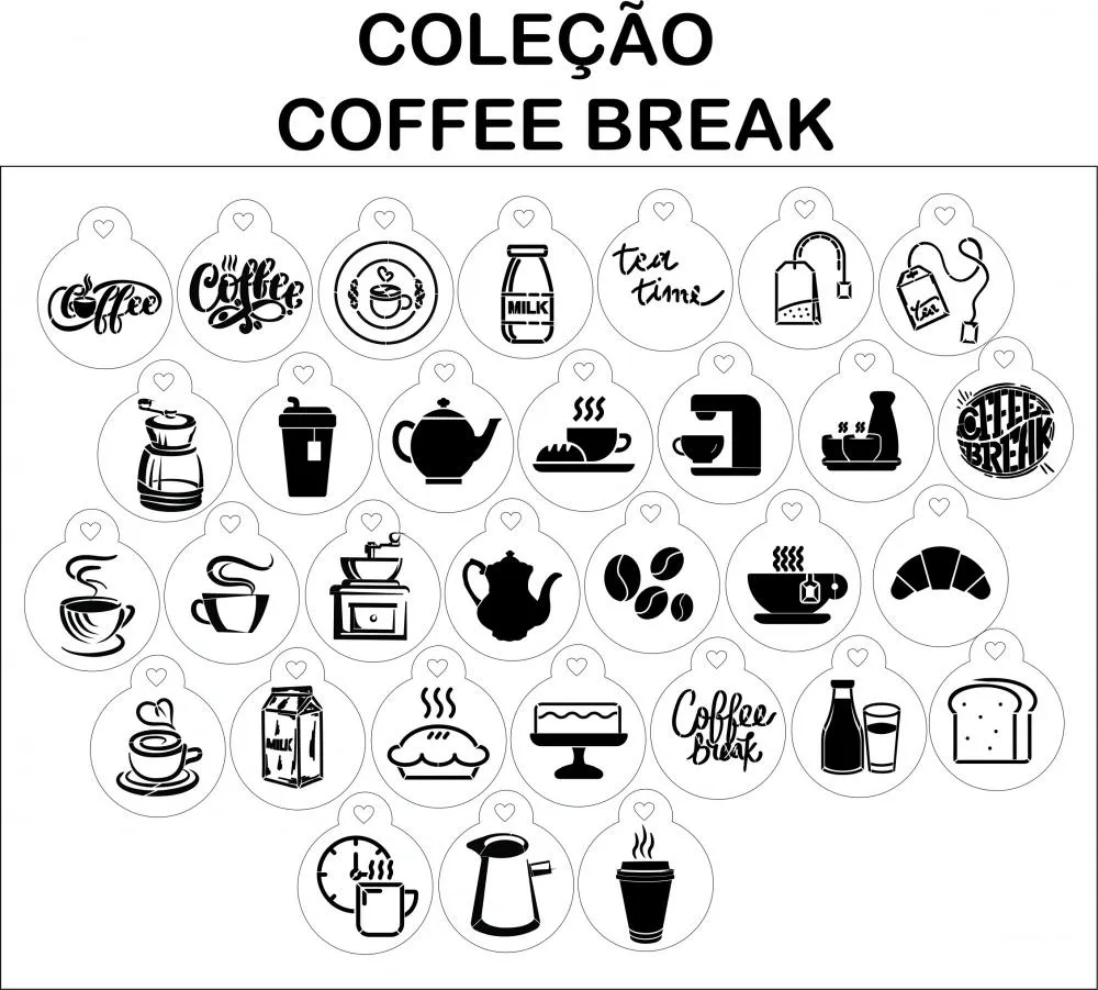 Stencils Miniatura COFFEE BREAK 22min003