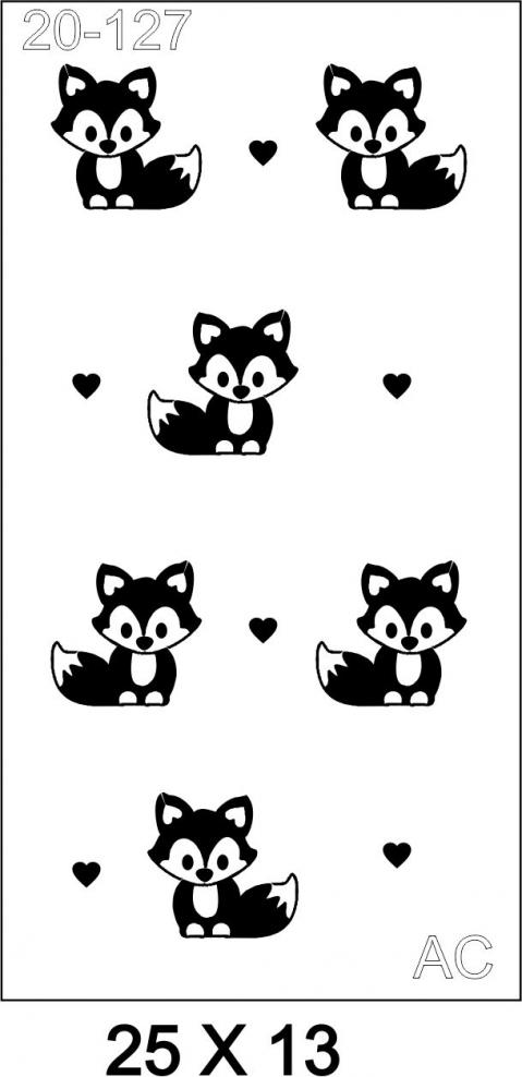 Stencils RAPOSINHA 20-127