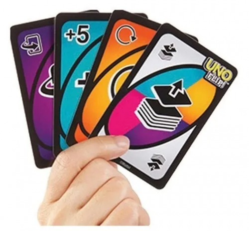 Kit 2 Jogos De Cartas Uno Flip E Uno Clássico Frete Grátis