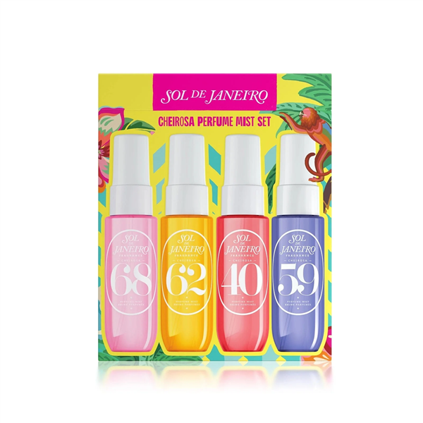 ボディミスト Sol De Janeiro Mist Set Kit Sol De Janeiro Cheirosa Perfume Mist 4 Unidades : Marcas - Sol