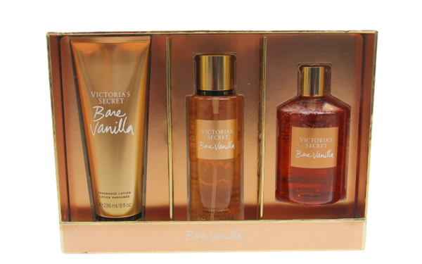 Victoria's Secret Kit Bare Vanilla + Brinde Sem Juros