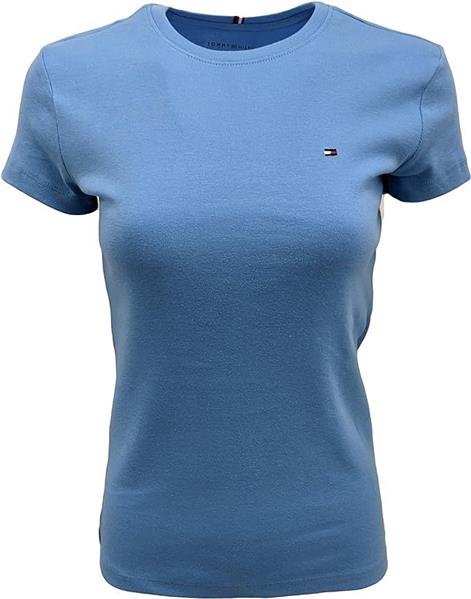 Camiseta Tommy Hilfiger Feminina Tradicional Azul