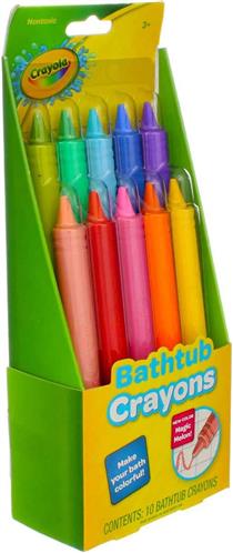 Crayola Bathtub Crayons, 10-Count