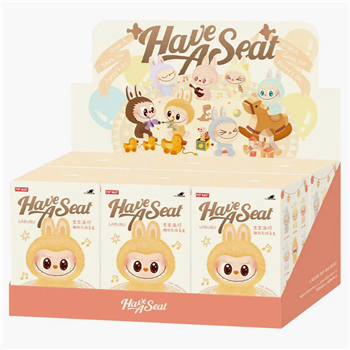 Labubu POP MART Have a Seat Viny Plush Blind Box : Categoria