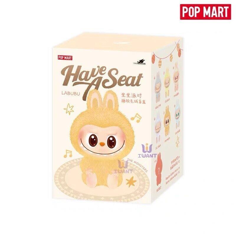 Labubu POP MART Have a Seat Viny Plush Blind Box : Categoria