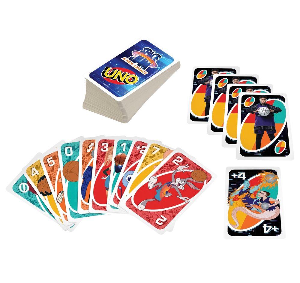 Jogo de Cartas UNO Space Jam 2: Um Novo Legado « Blog de Brinquedo