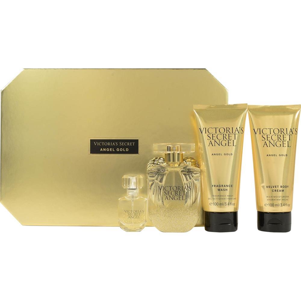 Kit Perfume Victoria's Secret Angel Gold EDP - Feminino 5 peças
