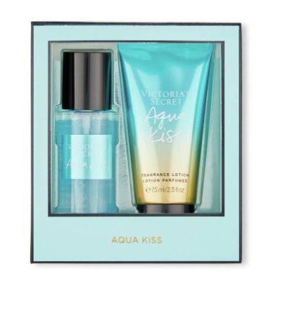 Kit Victorias Secret Aqua Kiss Travel Size : Perfume & Hidratantes