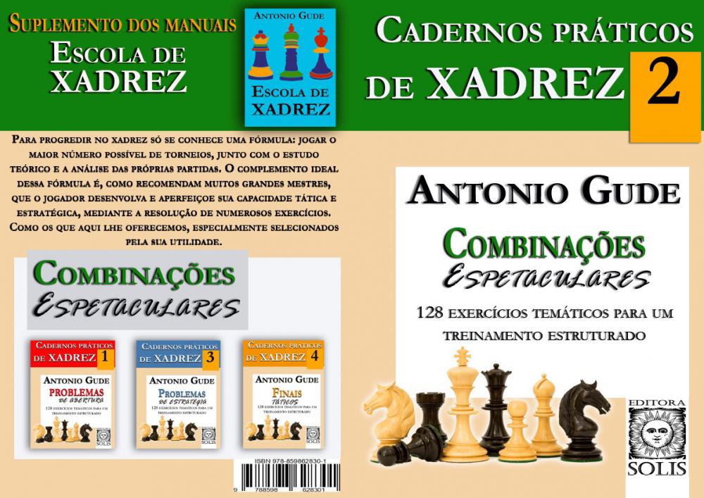 Cadernos Práticos de Xadrez 5: Ataques ao Roque by Chaves, Jussara, Gude,  Antonio 