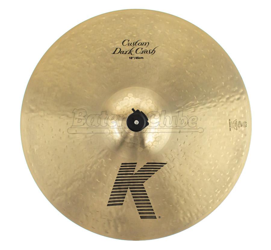 Crash Zildjian K Custom Dark 18" Modelo Clássico (Saldão)