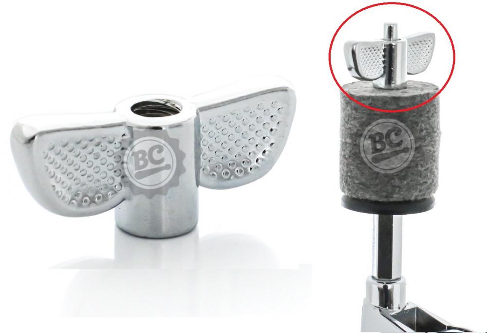 Borboleta Liverpool Fêmea com Rosca 8mm (1 unidade) para Estantes de prato e uso geral (5562)