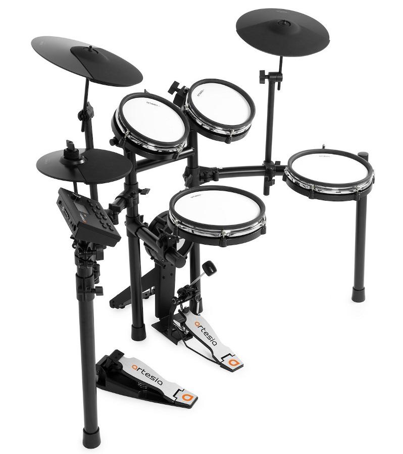 Bateria Eletrônica Artesia Legacy A50 Mesh Heads dual zone com 600 sons, 40 kits com pedal