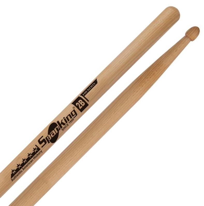 Baqueta Spanking by Zellmer American Hickory Padrão 2B Clássica (179) 1ª linha padrão top da marca