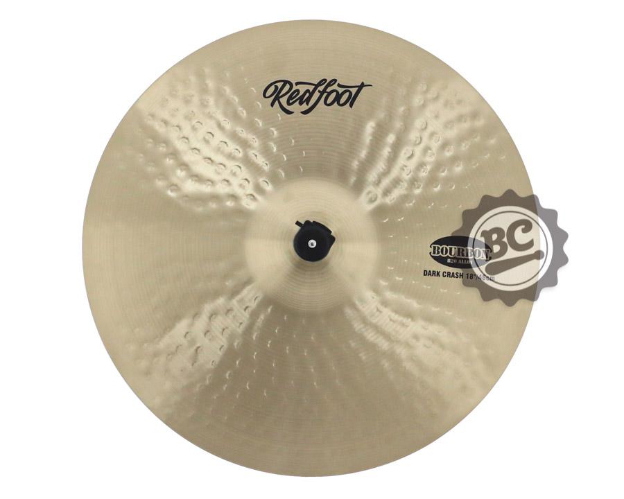 Crash Red Foot Bourbon Series 18" em Bronze B20 com Acabamento Polido
