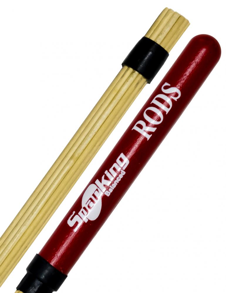 Baqueta Rod Spanking by Zellmer Linha Rods Colorida Vermelha (4110VM) para tocar com volume mais controlado