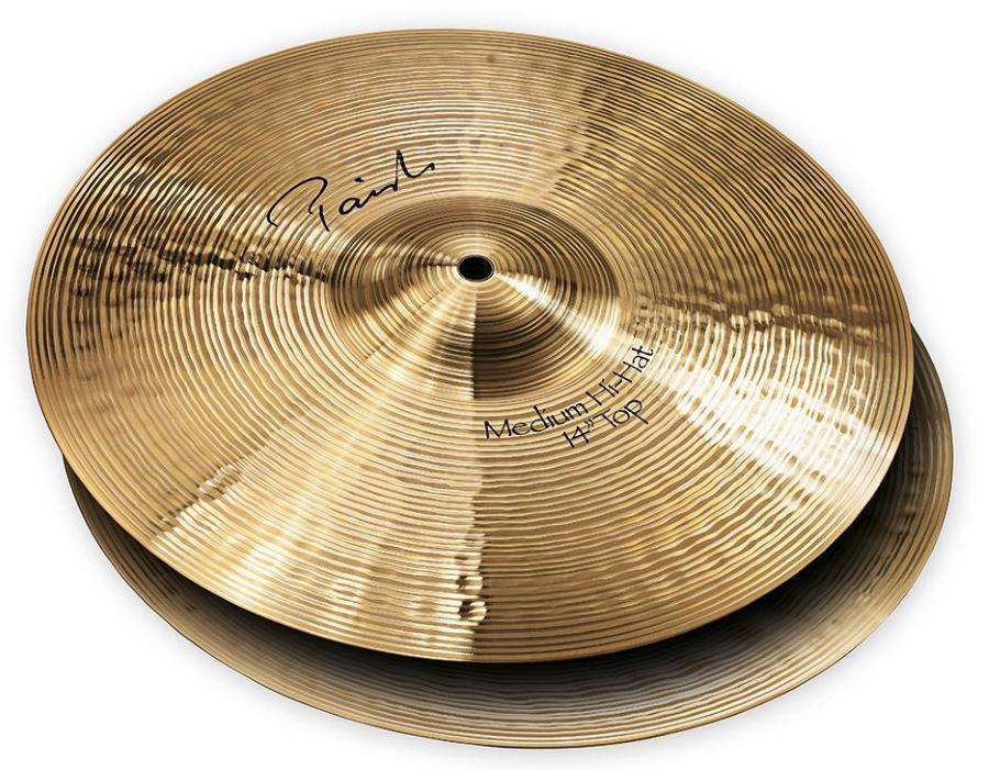 Chimbal Paiste Serie Signature Medium Hi-Hat 14" MHH-14