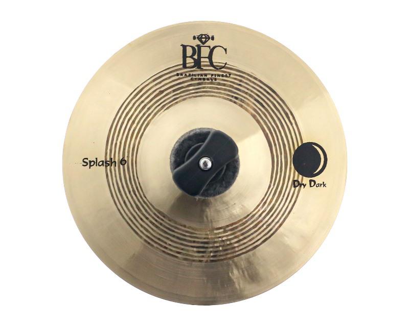 Splash BFC Brazilian Finest Cymbals Dry Dark 06" DDSP6 em Bronze B20