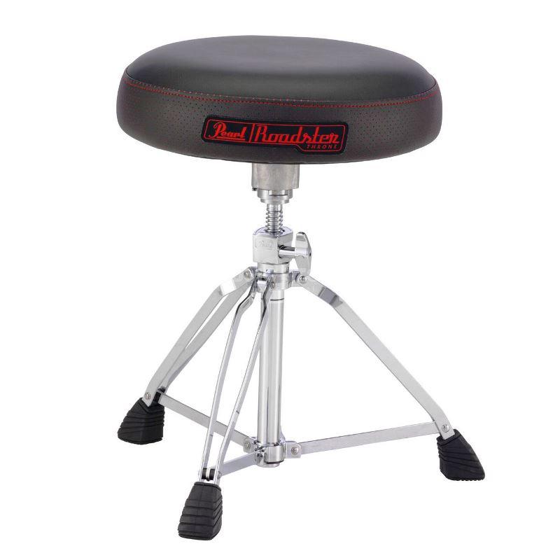 Banco Pearl Roadster Throne D-1500 com Assento 15" e Ajuste de Altura em Espiral Padrão Top Novo
