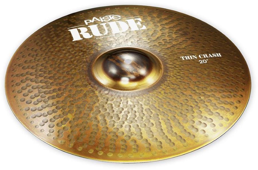 Crash Paiste Serie Rude Thin Crash 20" Rude TC-20