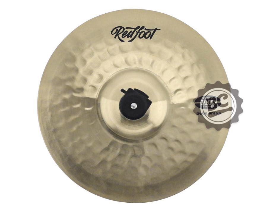 Splash Red Foot Bourbon Plus Brilliant 10" em Bronze B20 com Acabamento Brilhante