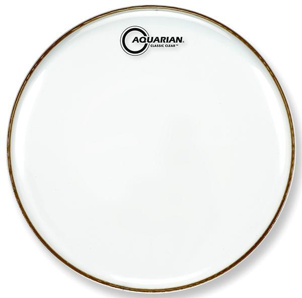 Pele Aquarian Classic Clear 08" CC8 Resposta ou Batedeira (Similar Ambassador e G1)