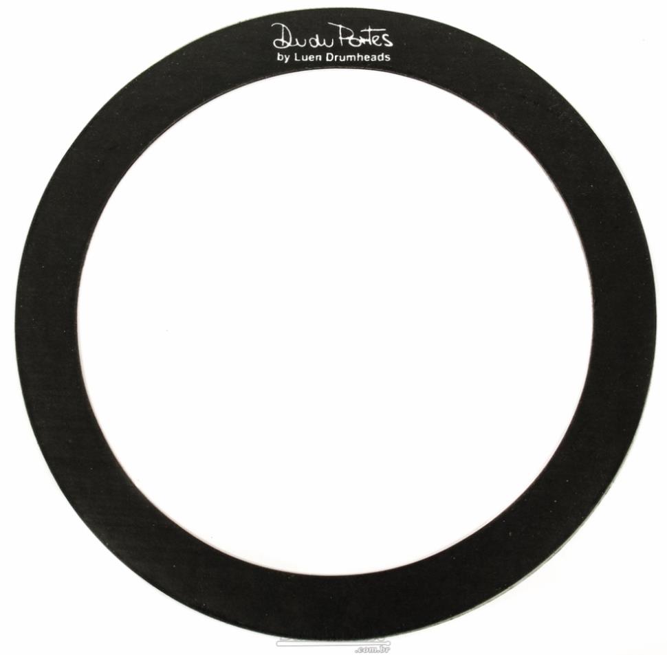 Abafador de Tambores Luen Dudu Portes Muffle Ring Black 10" em EVA p/ colocar sobre a pele (1800610)