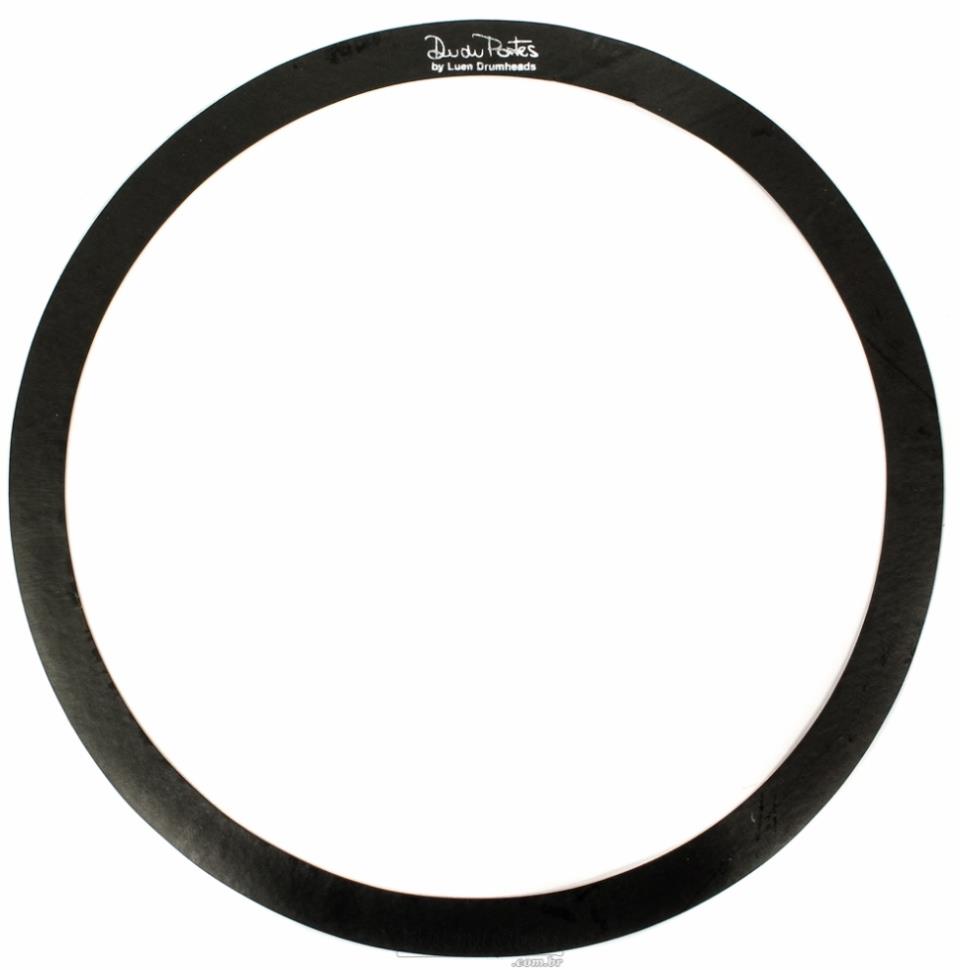 Abafador de Tambores Luen Dudu Portes Muffle Ring Black 16" em EVA p/ colocar sobre a pele (1800616)