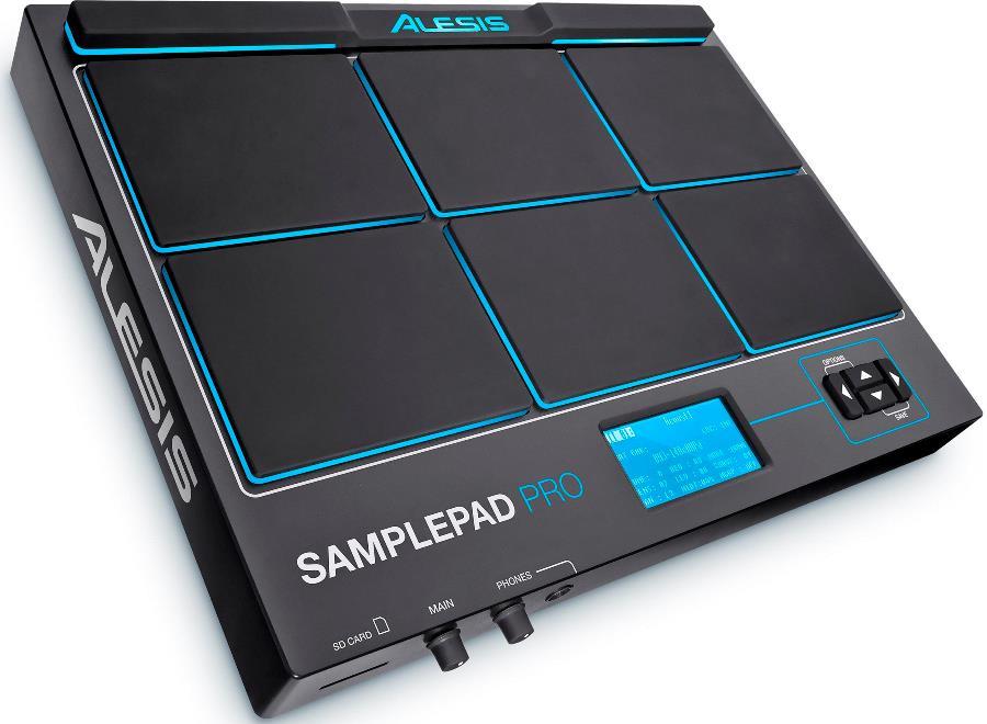 Pad de Efeitos Alesis Sample Pad Pro com 8 Pads, Percussão, Bateria Eletrônica, Efeitos, Samples