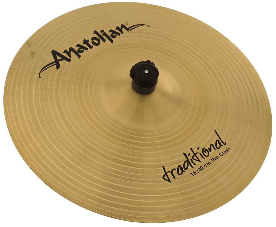 Crash Anatolian Traditional Thin 16" Handmade Turkish