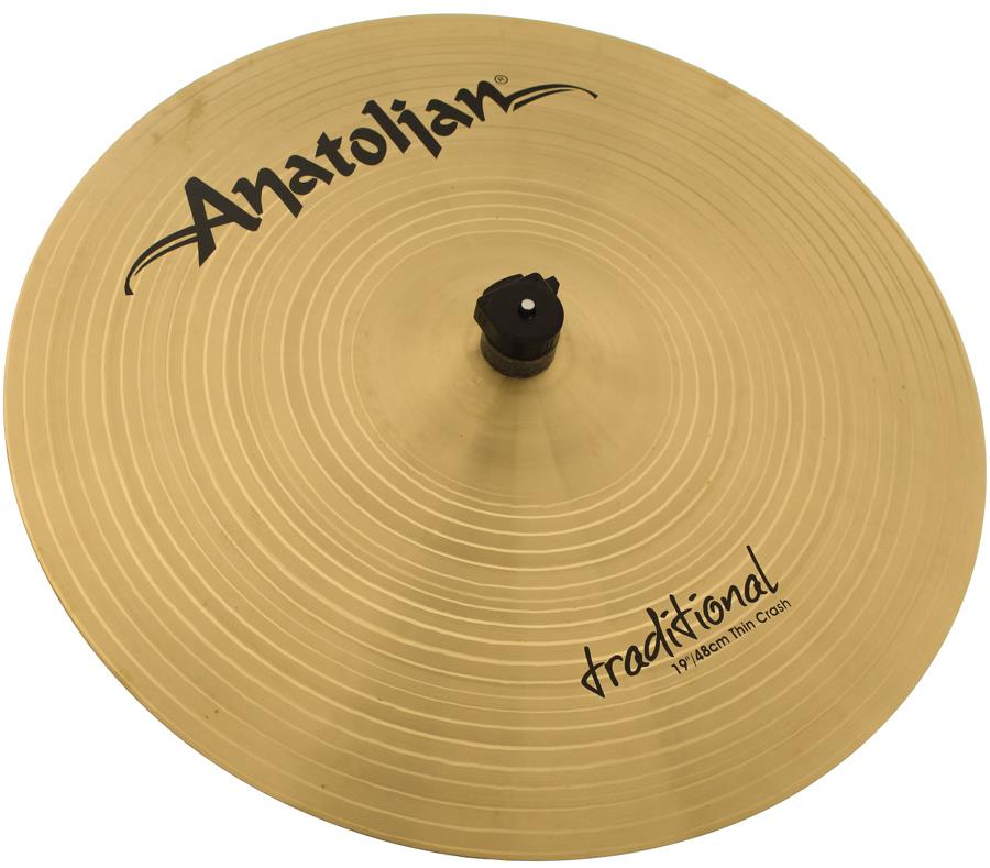Crash Anatolian Traditional Thin 19" Handmade Turkish