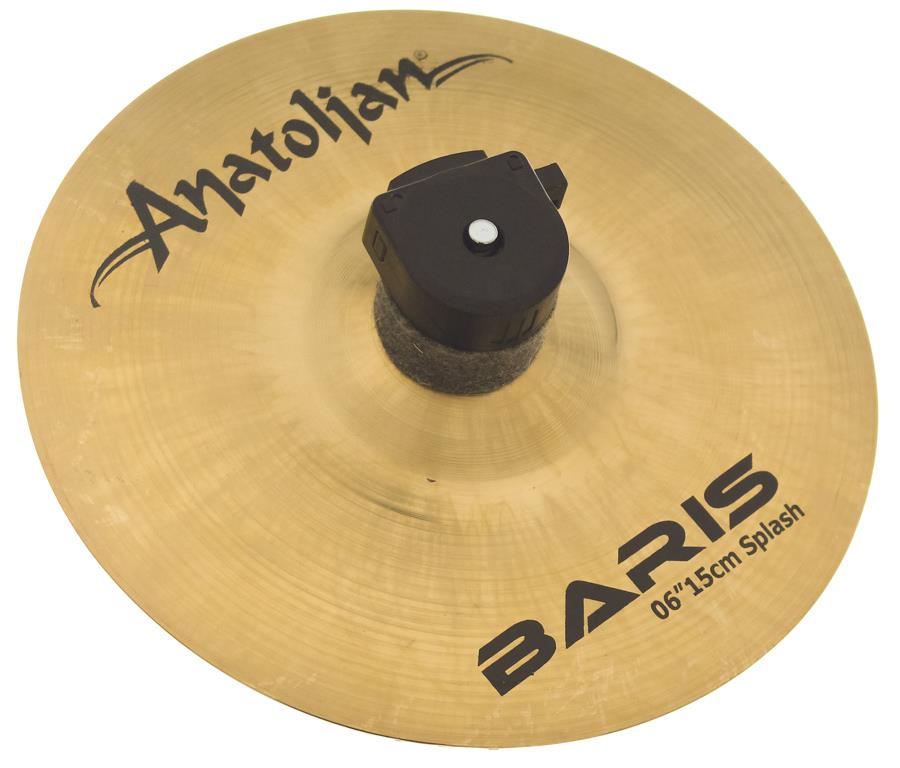 Splash Anatolian Baris Brilliant 06" Handmade Turkish