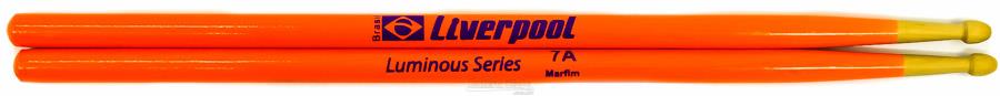 Baqueta Liverpool Luminous Series Orange Fluorescente (Padrão 7A) MC-7AML em Marfim
