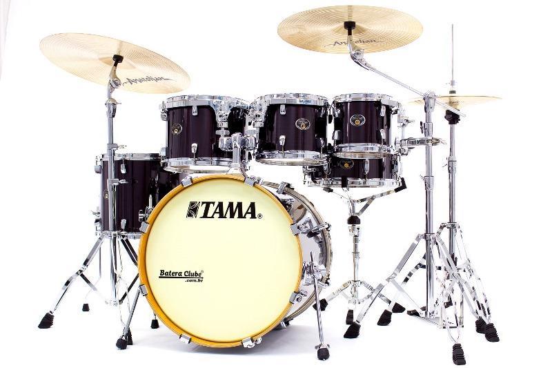 Bateria Tama Silverstar Birch Brushed Charcoal Black 20",8",10",12",14" (Shell Pack)