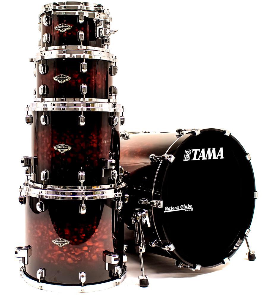 Bateria Tama Starclassic Performer Bubinga Volcano Red Burst 22",10",12",14",16" (Shell Pack)