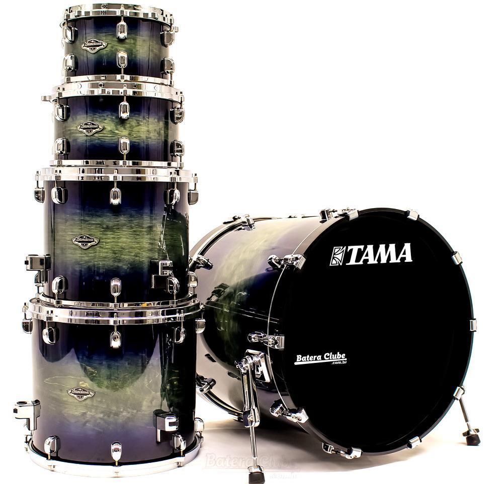 Bateria Tama Starclassic Performer Bubinga Smoky Indigo Burst 22",10",12",14",16" (Shell Pack)