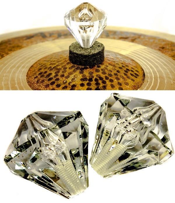 Borboleta Tribal Percussion Diamante para Estantes de Prato 8mm Kit com 2 Unidades