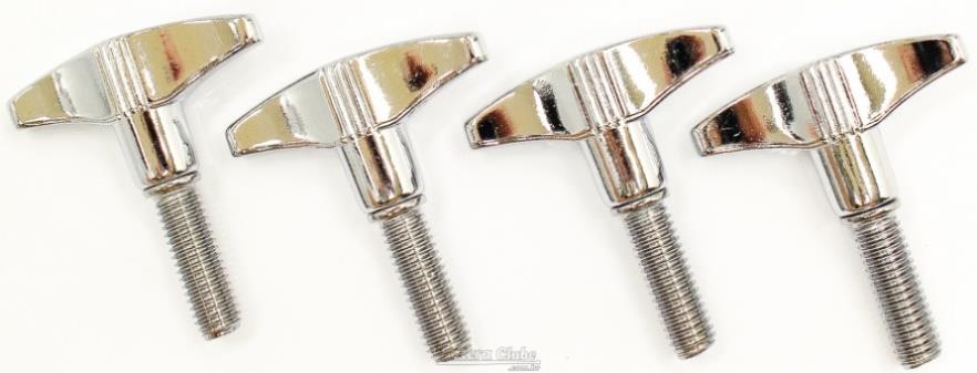 Borboleta Turbo BDT22B/WS Kit com 4 Unidades para Estante de Pratos 8mm