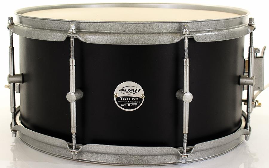 Caixa Adah Talent Series Matte Black 14x7" com Aros 2mm e Casco em Lyptus Saligna BTSC-04222