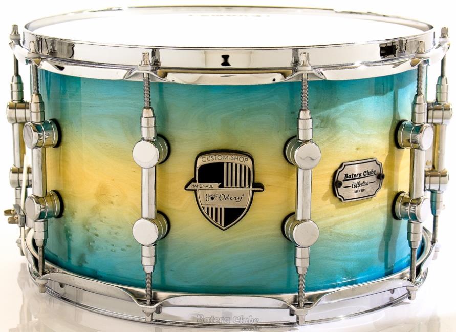 Caixa Odery Custom-Shop Limited Batera Clube Collection Karen Blue Eyes 14x8" com Casco 18mm