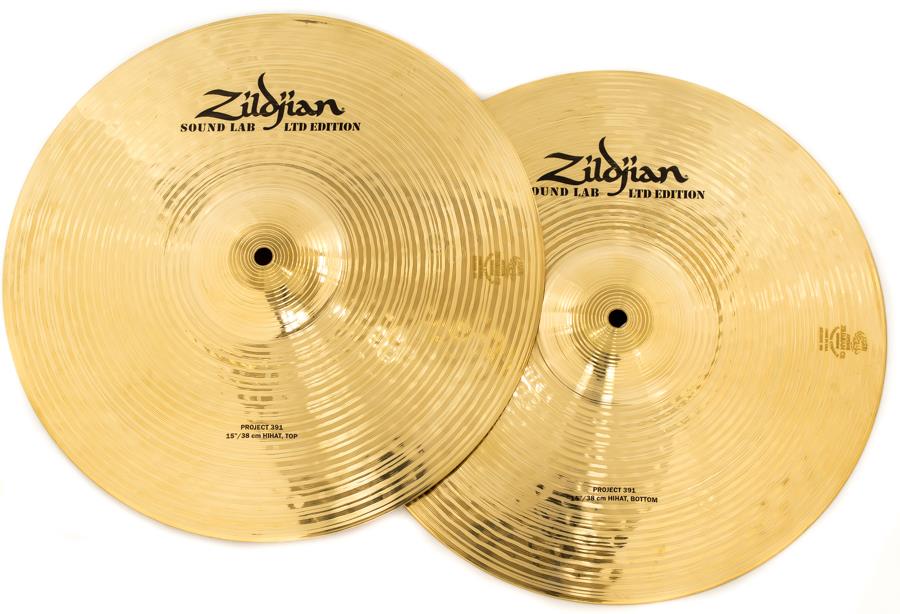 Chimbal Zildjian Project 391 Limited Edition Hihats 15"
