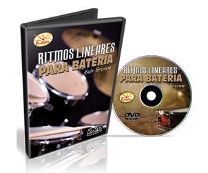 DVD Curso de Ritmos Lineares para Bateria com Ítalo Brunno em Conceito, Utilização e Aplicação