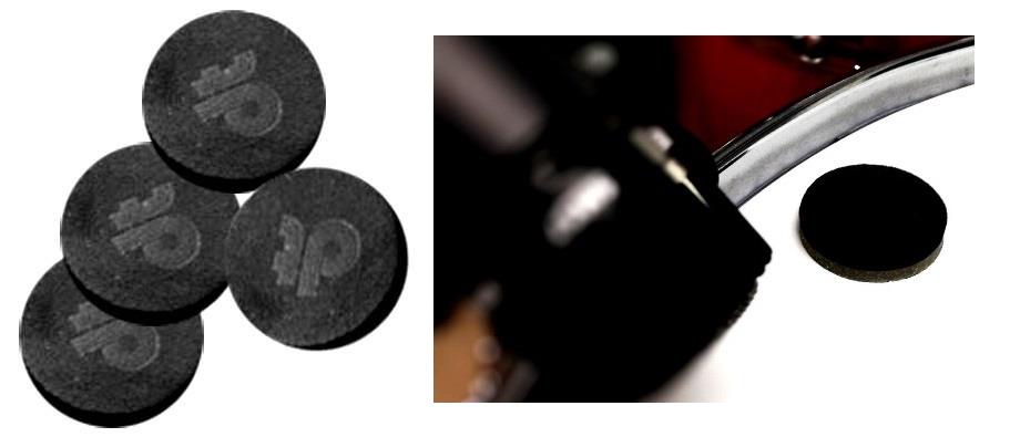 Abafador e Filtro de Tambores Drumtacs DT Polymeric Tonal Control com 4 Filtros p/ Tambores e Pratos