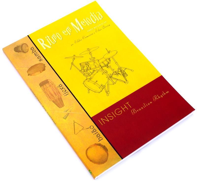 Livro Ritmo em Melodia 2ª Edição com estudos sobre ritmos brasileiros Samba, Baião, Ijexá, etc